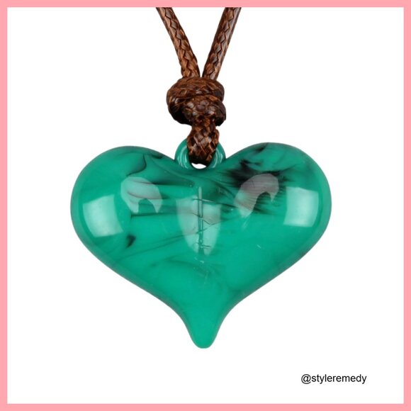 Jewelry - Faux Leather Long Pendant Choker Necklace Bohemian Layered Jewelry